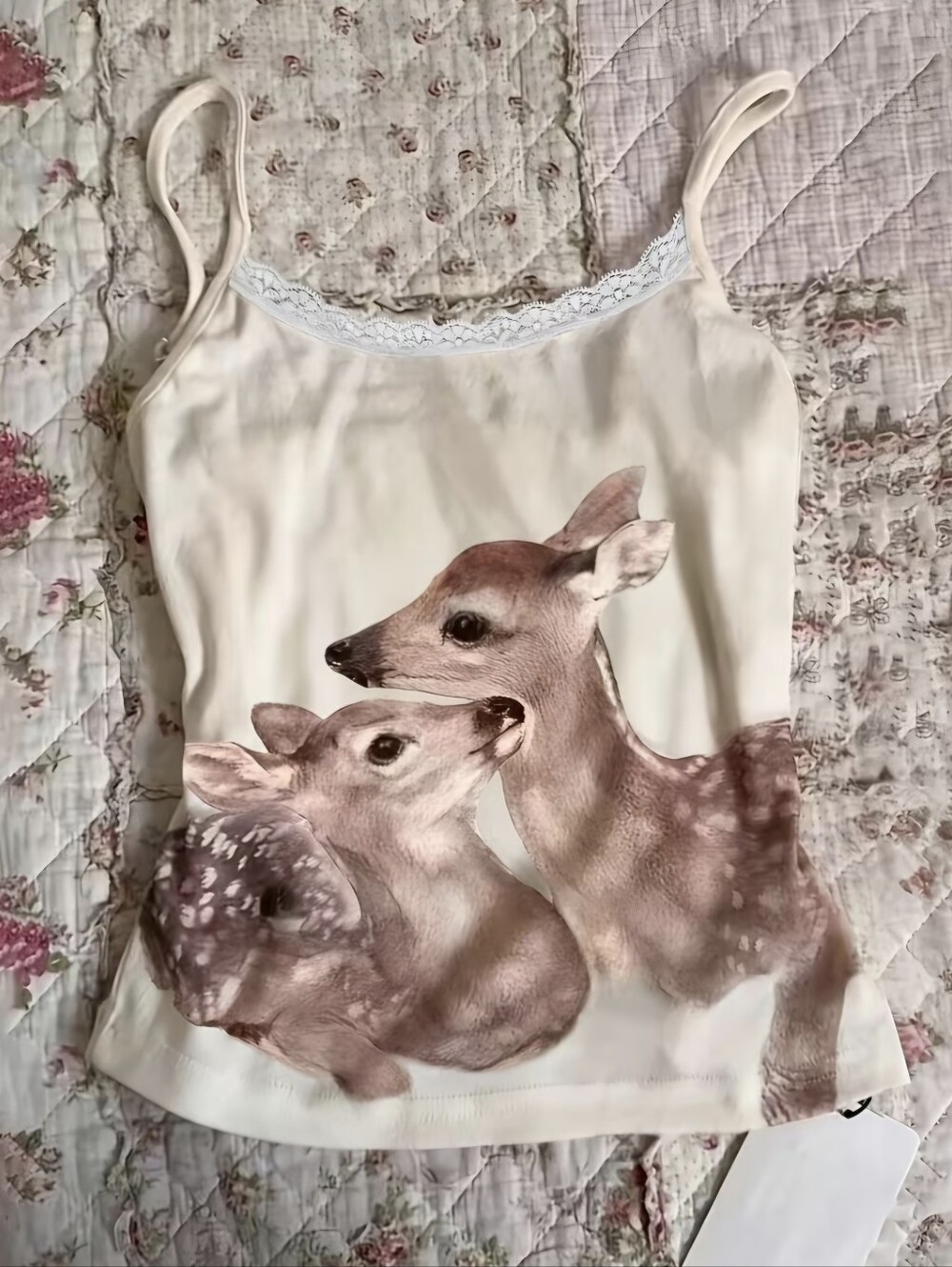 Fashion Slim Fit Animal Print Camisole Vest